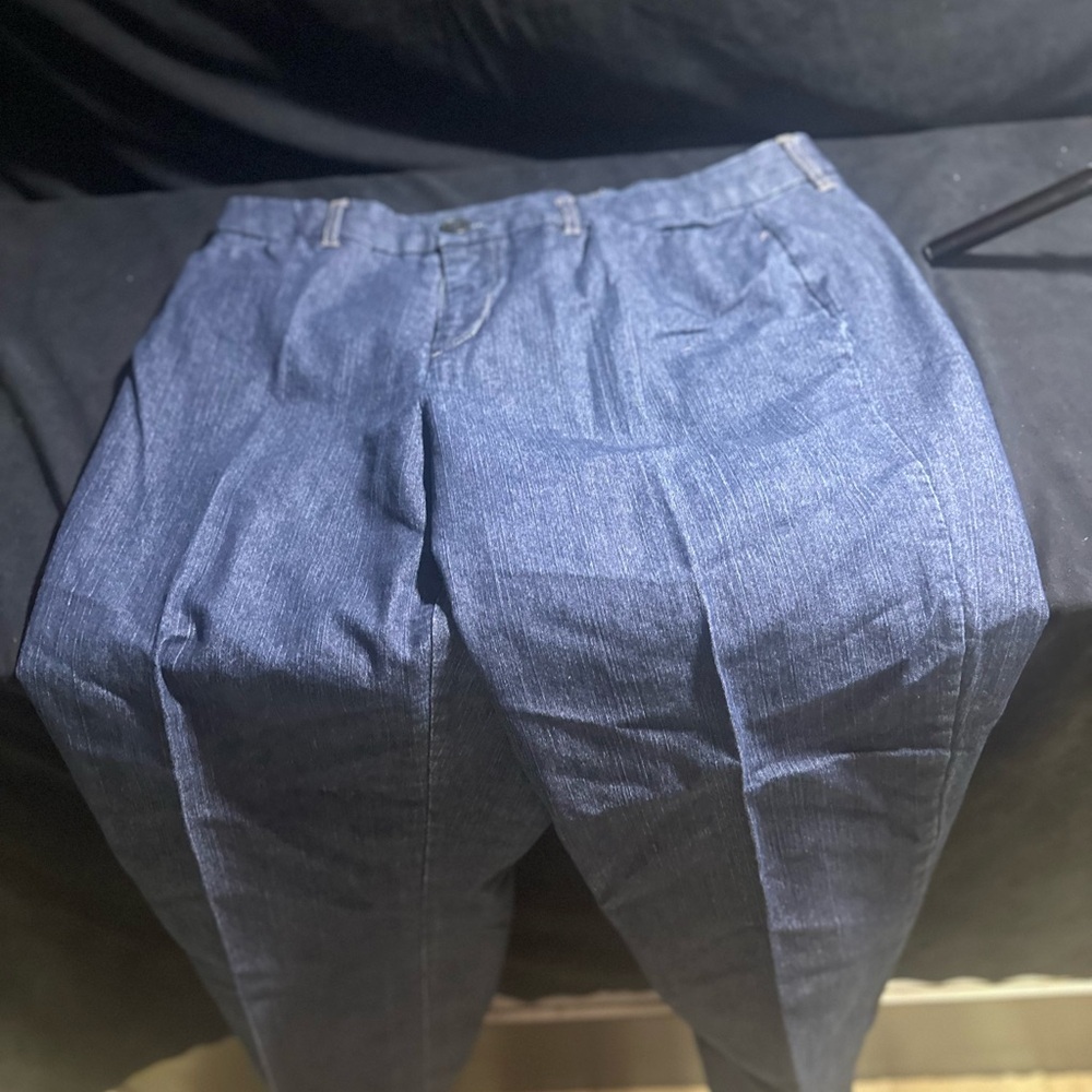 Kim rogers ladies blue jeans-size 14-ID #281